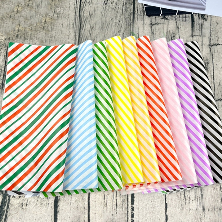 100sheets / Pack Striped Baking Greaseproof Paper Food Placemat Paper, size: 30x30cm(Orange) - Retail Packaging by PMc TechLife | Online Shopping South Africa | PMc TechLife | Buy Now Pay Later Mobicred