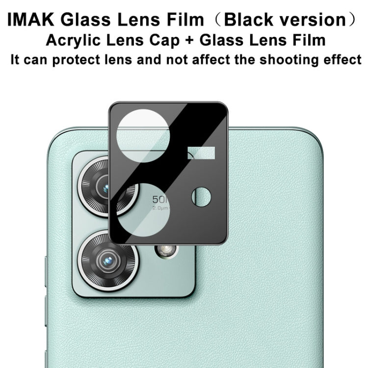 For Motorola Edge 40 Neo 5G imak High Definition Integrated Glass Lens Film Black Version - Other by imak | Online Shopping South Africa | PMC Jewellery | Buy Now Pay Later Mobicred