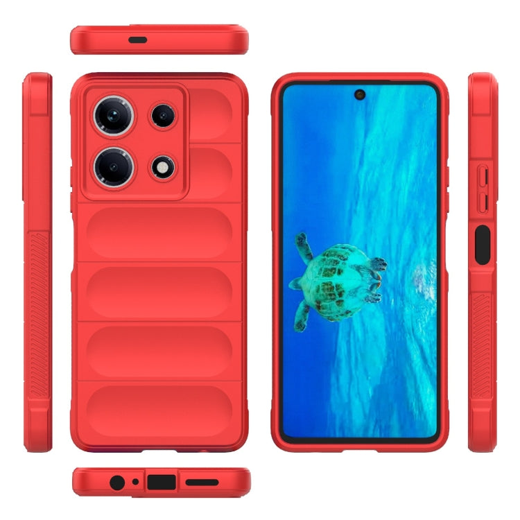 For Infinix Note 30 4G Magic Shield TPU + Flannel Phone Case(Red) - Infinix Cases by PMC TechLife | Online Shopping South Africa | PMC TechLife | Buy Now Pay Later Mobicred