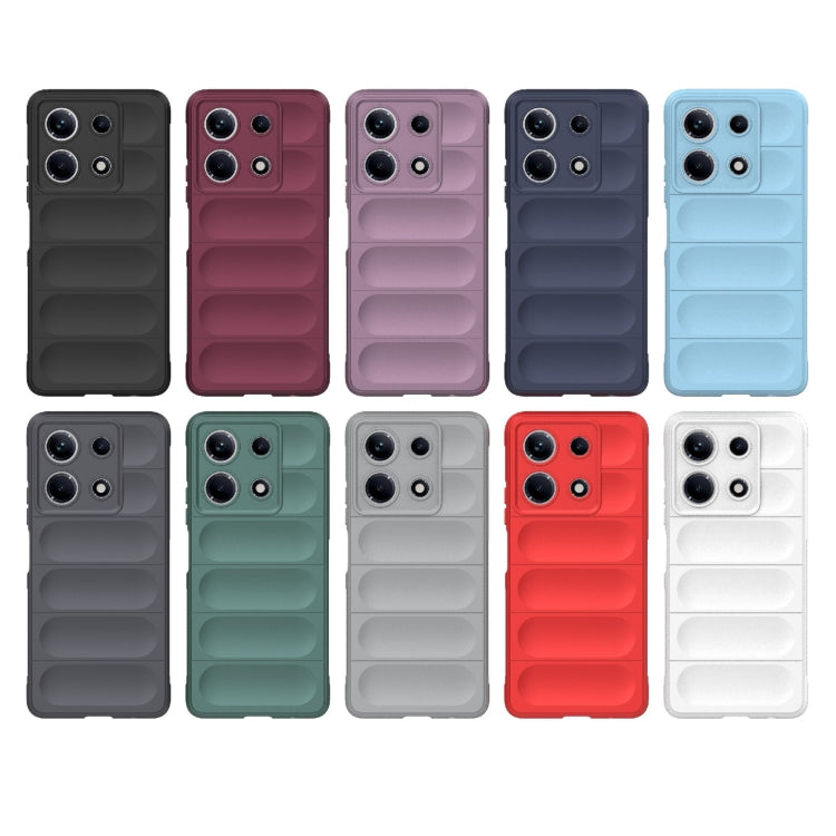 For Infinix Note 30 4G Magic Shield TPU + Flannel Phone Case(Wine Red) - free shipping - PMC TechLife - Order now!