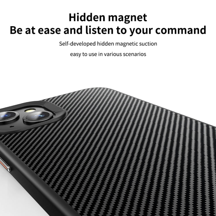For iPhone 15 MagSafe Kevlar Fiber Shockproof Phone Case(Black) - iPhone 15 Cases by PMC TechLife | Online Shopping South Africa | PMC TechLife