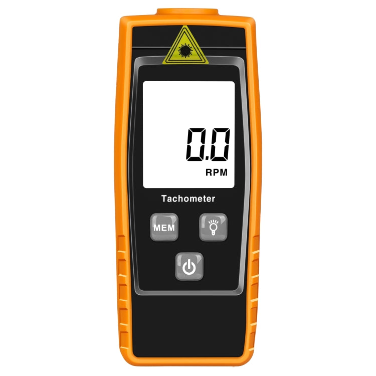 RZ835 Digital Tachometer, Range: 2.5-99999RPM(Orange) - Tachometers & Anemometer by PMC TechLife | Online Shopping South Africa | PMC TechLife | Buy Now Pay Later Mobicred