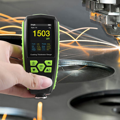 RZ860 Metal Coating Thickness Gauge(Green) - Coating Thickness Gauge by PMC Jewellery | Online Shopping South Africa | PMC Jewellery | Buy Now Pay Later Mobicred