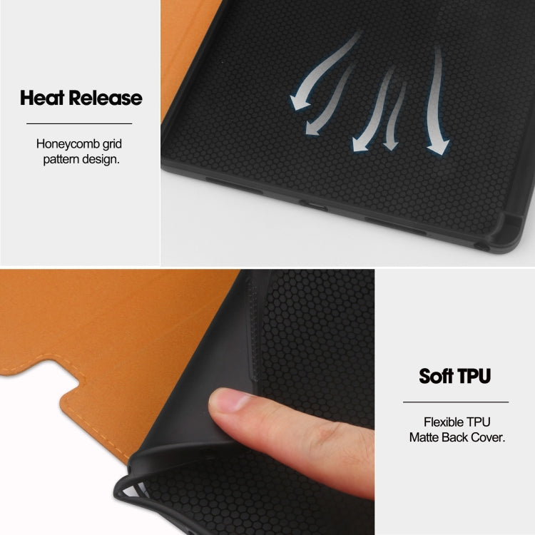 For Lenovo Tab M11/ Xiaoxin Pad 11 2024 Ultimate Pure Color Leather Smart Tablet Case(Brown) - Lenovo by PMC TechLife | Online Shopping South Africa | PMC TechLife | Buy Now Pay Later Mobicred
