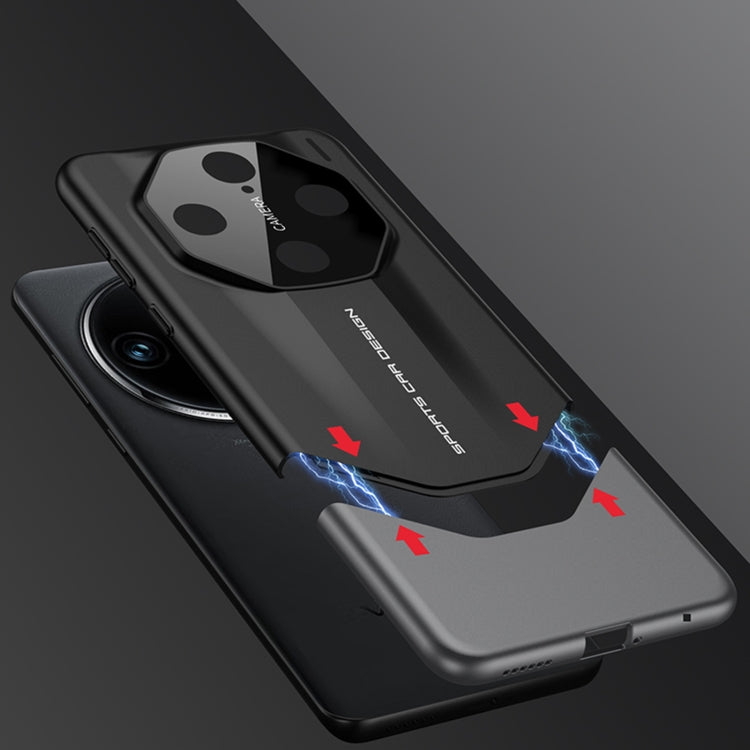 For vivo X100 Pro GKK Imitation Ultimate Design All-inclusive Shockproof Phone Case(Black) - free shipping - PMC TechLife - Order now!