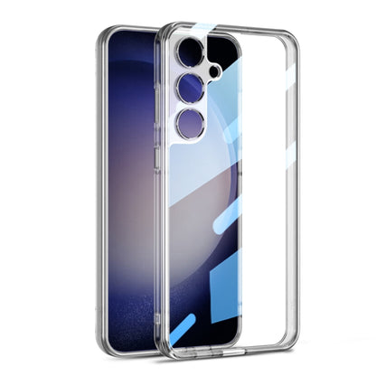 For Samsung Galaxy S24 5G GKK Space Frame Transparent PC + TPU Phone Case(Transparent) - Galaxy S24 5G Cases by GKK | Online Shopping South Africa | PMC Jewellery | Buy Now Pay Later Mobicred