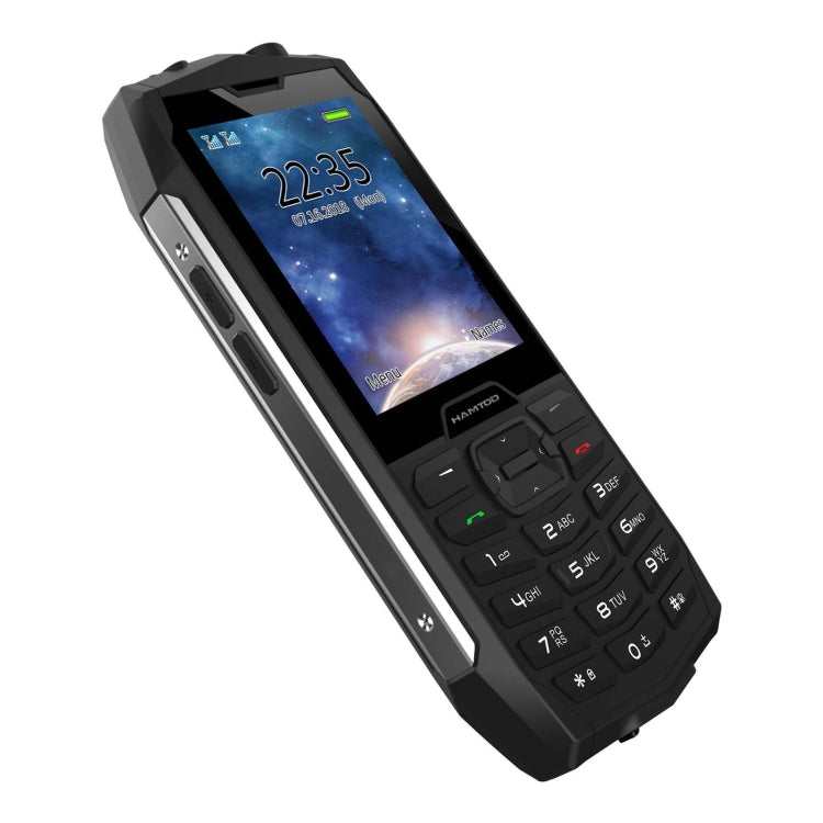 HAMTOD H3 Rugged Phone, EU Version, 2.8 inch T107 ARM CortexTM A7 Quad-core 1.0GHz, Network: 4G, VoLTE, BT, SOS(Silver) - Other by HAMTOD | Online Shopping South Africa | PMC Jewellery | Buy Now Pay Later Mobicred