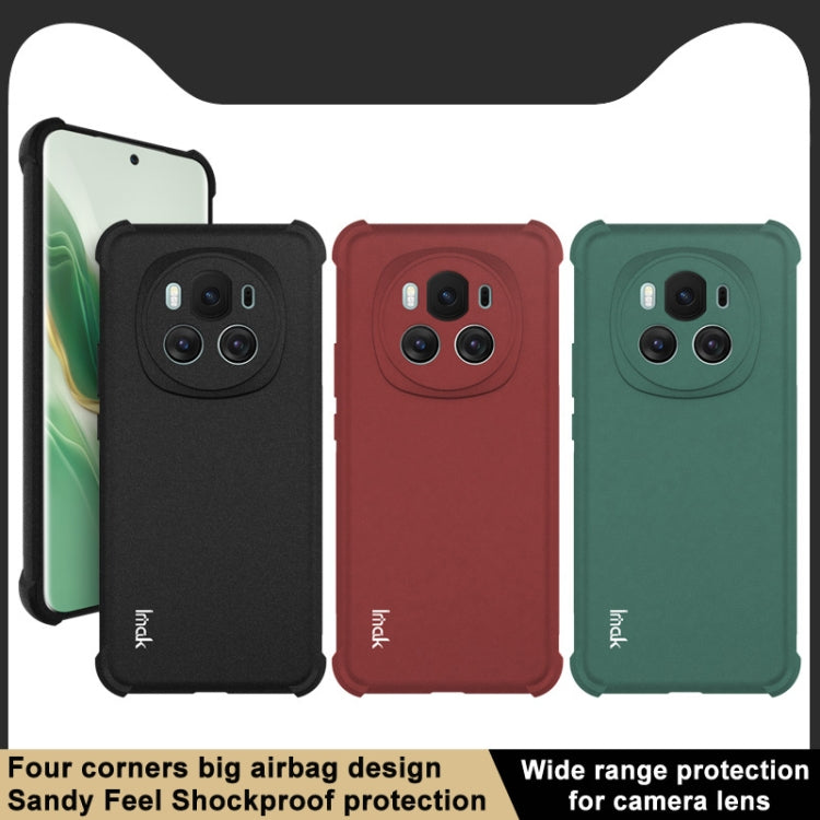 For Honor Magic6 5G imak Shockproof Airbag TPU Phone Case(Matte Red) - free shipping - PMC Jewellery - Order now!
