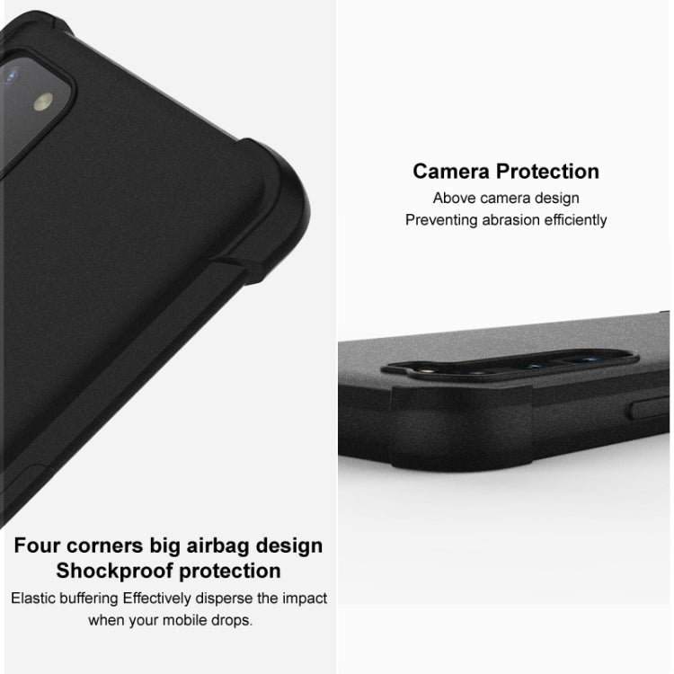 For Honor Magic6 5G imak Shockproof Airbag TPU Phone Case(Matte Red) - free shipping - PMC Jewellery - Order now!