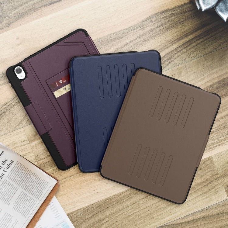 For iPad Air 11 2024 Notebook Magnetic Leather Tablet Case(Brown) - iPad Air 11 2024 Cases by PMC TechLife | Online Shopping South Africa | PMC TechLife | Buy Now Pay Later Mobicred