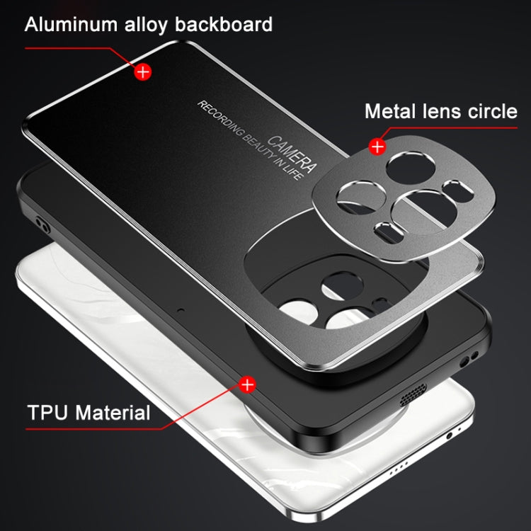 For Honor Magic6 Pro Frosted Metal Phone Case(Black) - free shipping - PMC Jewellery - Order now!