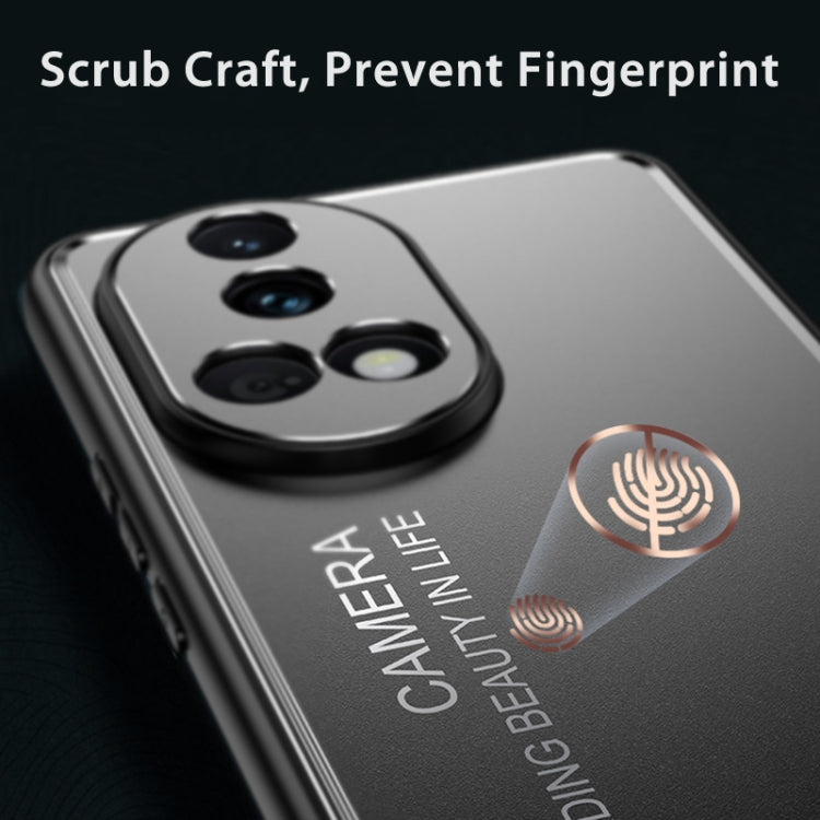 For Huawei Pura 70 Frosted Metal Phone Case(Black) - Huawei Cases by PMC Jewellery | Online Shopping South Africa | PMC Jewellery | Buy Now Pay Later Mobicred