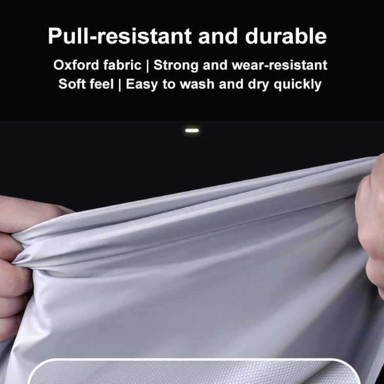 MOTOLSG Motorcycle Waterproof Sunproof Dustproof Thickening Cover, Size:XL(Silver) - Raincoat by MOTOLSG | Online Shopping South Africa | PMC TechLife | Buy Now Pay Later Mobicred