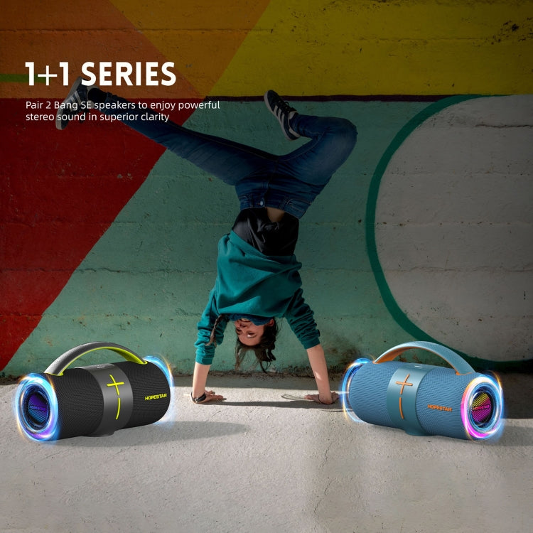 HOPESTAR H68 50W Outdoor Portable Waterproof Dazzling Bluetooth Speaker(Dark Blue) - free shipping - PMC Jewellery - Order now!