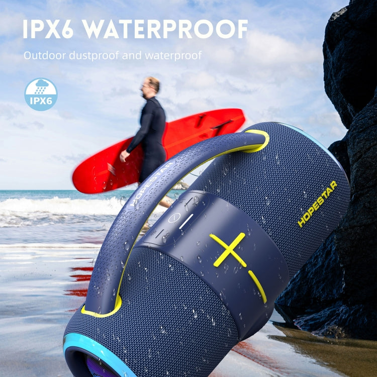 HOPESTAR H68 50W Outdoor Portable Waterproof Dazzling Bluetooth Speaker(Beige) - free shipping - PMC Jewellery - Order now!