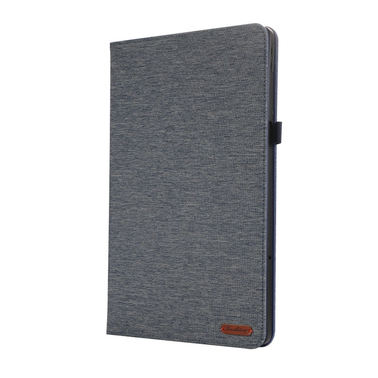 For Lenovo Tab P12 12.7 2025 Fabric Leather Tablet Case(Blue) - Lenovo by PMC TechLife | Online Shopping South Africa | PMC TechLife | Buy Now Pay Later Mobicred