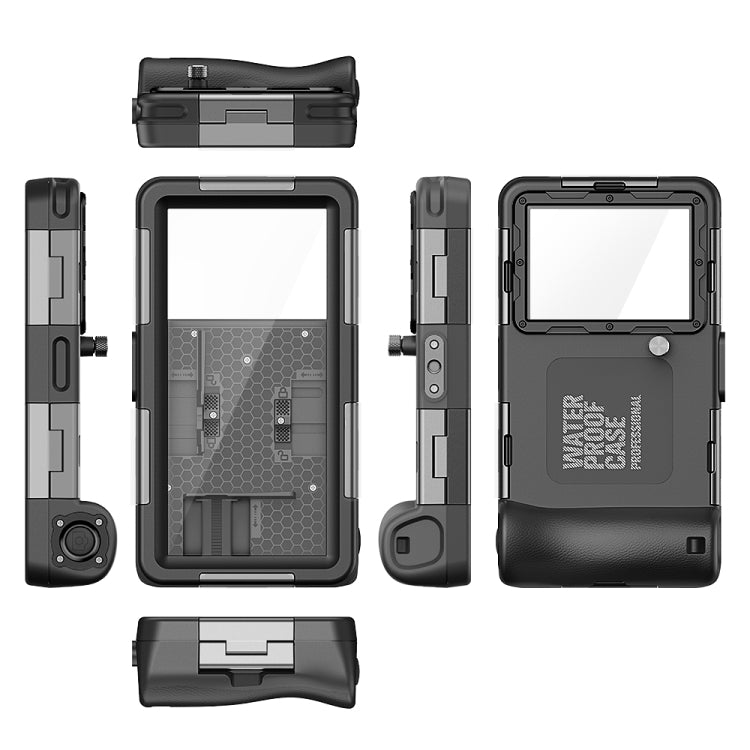 Diving Shell Gen2 Upgrade IP68 Waterproof Phone Case(Black) - Waterproof Bag by PMC TechLife | Online Shopping South Africa | PMC TechLife | Buy Now Pay Later Mobicred