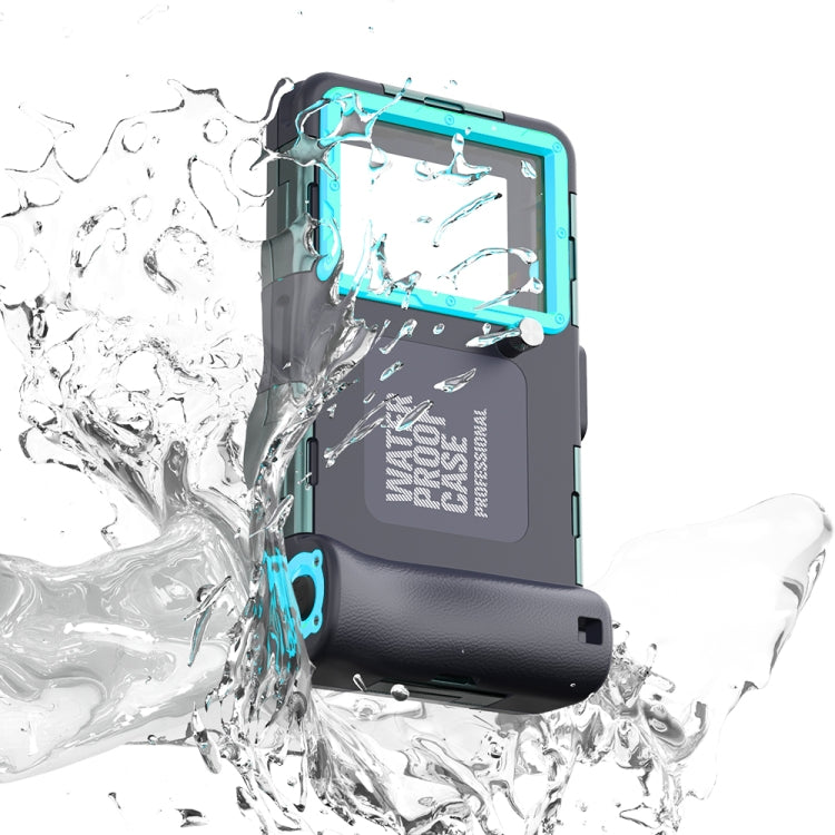 Diving Shell Gen2 Upgrade IP68 Waterproof Phone Case(Black Blue) - free shipping - PMC TechLife - Order now!