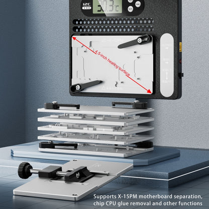 i2C T18 LCD Display PCB Motherboard Layered Desoldering Station For iPhone X-15 Pro Max, US Plug - Repair Platform by i2C | Online Shopping South Africa | PMC Jewellery | Buy Now Pay Later Mobicred