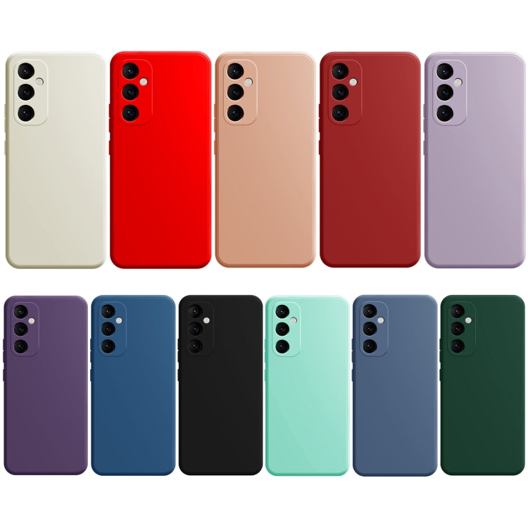For Samsung Galaxy S24+ 5G Imitation Liquid Silicone Phone Case(Dark Red) - Galaxy S24+ 5G Cases by PMC TechLife | Online Shopping South Africa | PMC TechLife