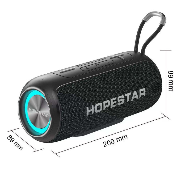 HOPESTAR P26 Outdoor Portable lPX6 Waterproof Dazzling Bluetooth Speaker(Navy Blue) - free shipping - PMC Jewellery - Order now!