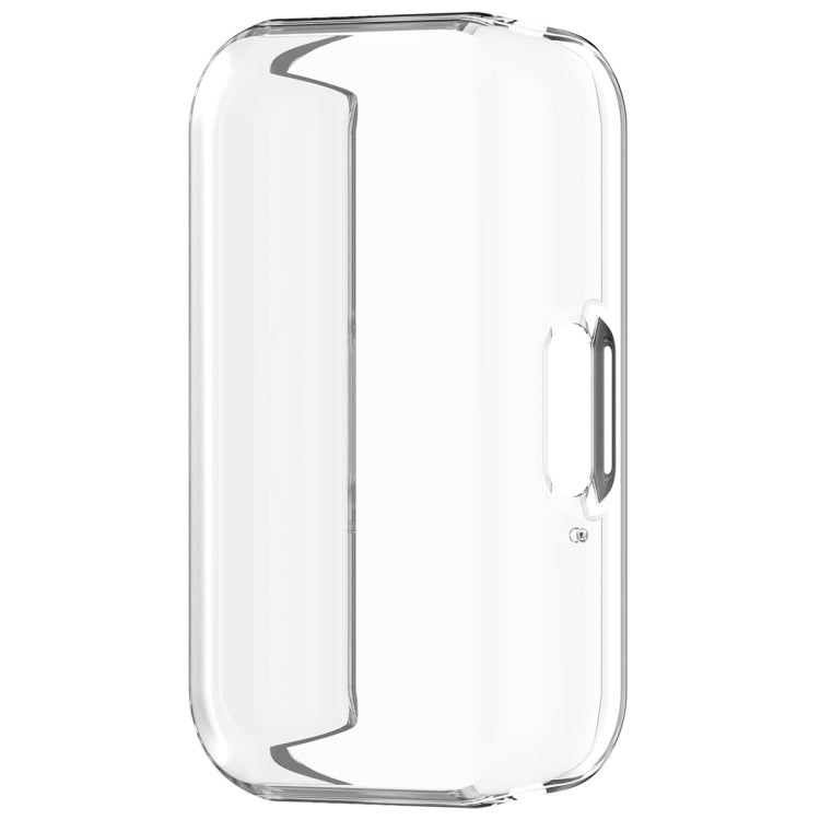 For Samsung Galaxy Fit 3 Full Coverage TPU Electroplated Watch Protective Case(Transparent White) - Watch Cases by PMC TechLife | Online Shopping South Africa | PMC TechLife