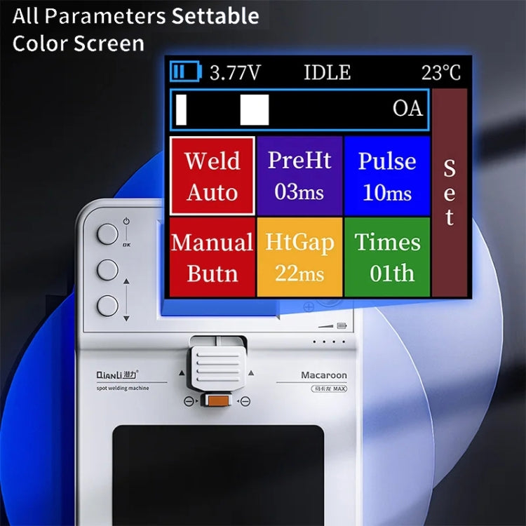 QianLi Macaron Max Portable Double Pulse Integrated Battery Spot Welding Machine - Others by QIANLI | Online Shopping South Africa | PMC TechLife | Buy Now Pay Later Mobicred