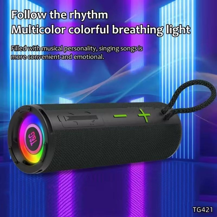 T&G TG-421 RGB BT Outdoor Waterproof Speakers(Orange) - free shipping - PMC Jewellery - Order now!