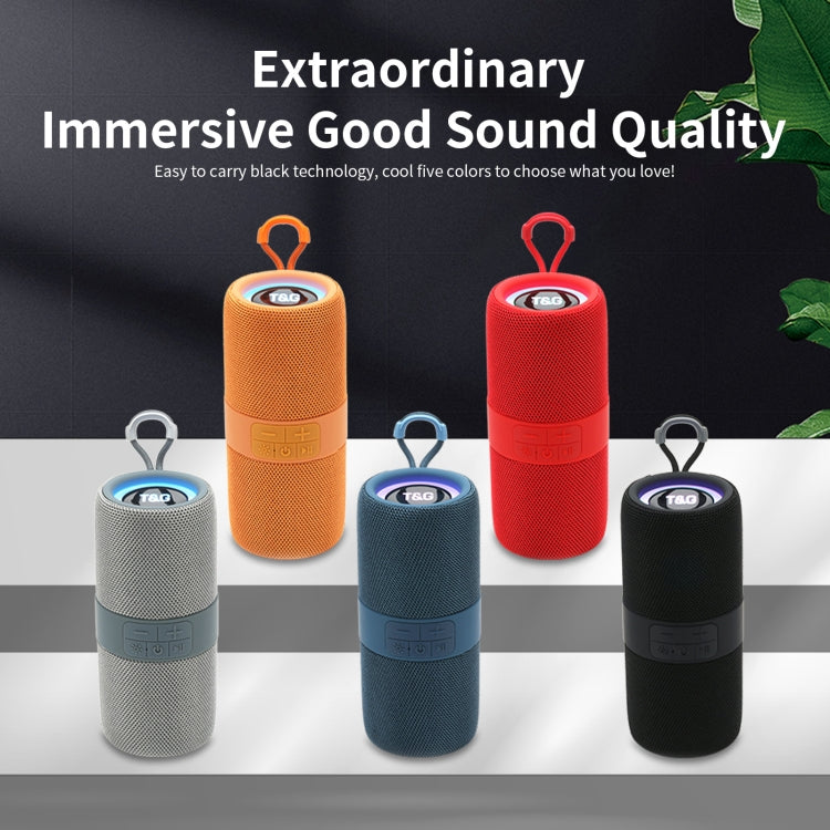 T&G TG-671 Portable Wireless 3D Stereo Subwoofer Speaker with FM/USB/LED(Black) - free shipping - PMC Jewellery - Order now!