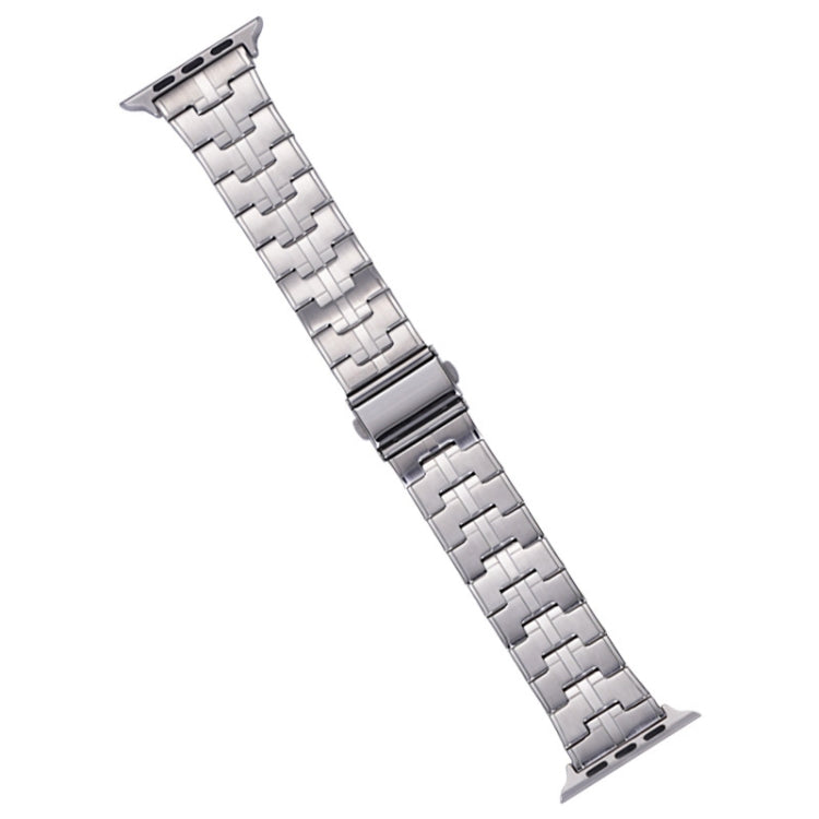 For Apple Watch Series 8 41mm Stainless Steel Watch Band(Silver) - free shipping - PMC TechLife - Order now!