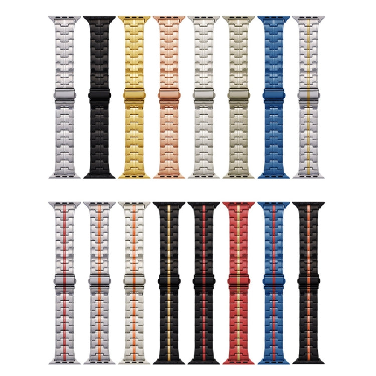 For Apple Watch 38mm Stainless Steel Watch Band(Starlight) - free shipping - PMC TechLife - Order now!
