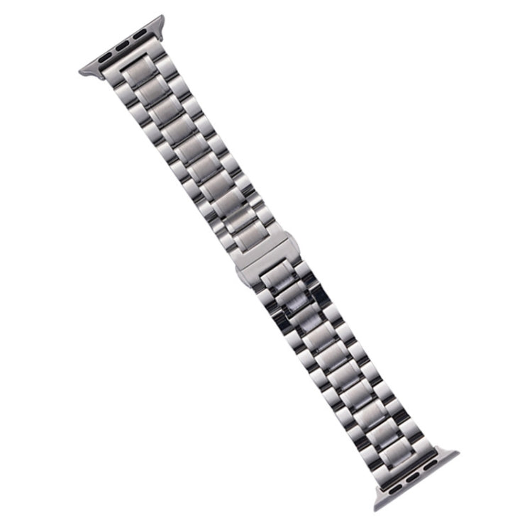 For Apple Watch 42mm Five-Beads Stainless Steel Watch Band(Silver) - free shipping - PMC TechLife - Order now!