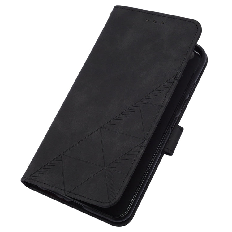 For Google Pixel 9 Pro Crossbody 3D Embossed Flip Leather Phone Case(Black) - free shipping - PMC TechLife - Order now!