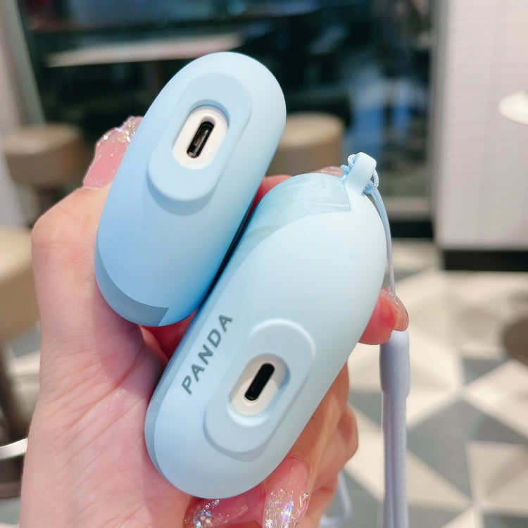 For Huawei FreeBuds Pro / 2 / 3 Bluetooth Wireless Earphone Frosted Protective Case(Cyan-blue) - Huawei Earphone Case by PMC TechLife | Online Shopping South Africa | PMC TechLife | Buy Now Pay Later Mobicred