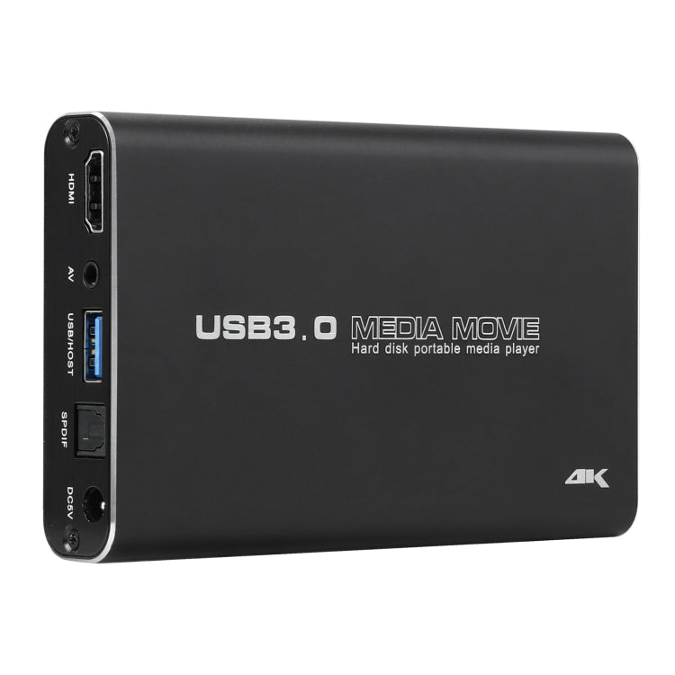 MP2506P 4K 30Hz HD Media Player, Support Auto Loop Play Videos & Photos & Music(US Plug) - Multimedia Player by PMC TechLife | Online Shopping South Africa | PMC TechLife | Buy Now Pay Later Mobicred