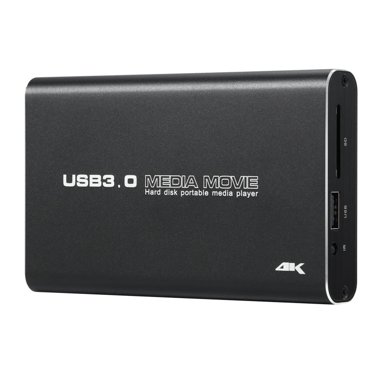 MP2506P 4K 30Hz HD Media Player, Support Auto Loop Play Videos & Photos & Music(EU Plug) - Multimedia Player by PMC TechLife | Online Shopping South Africa | PMC TechLife | Buy Now Pay Later Mobicred