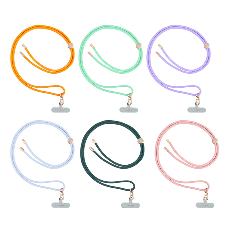 mutural Universal Mobile Phone Solid Color Lanyard(Green) - Lanyards & Wrist Straps by Mutural | Online Shopping South Africa | PMc TechLife | Buy Now Pay Later Mobicred