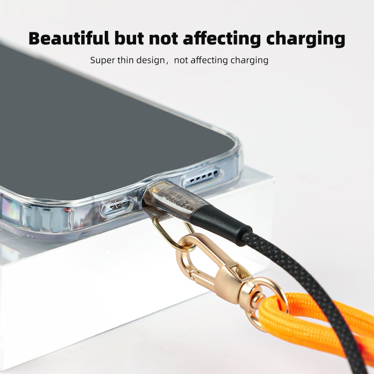 mutural Universal Mobile Phone Solid Color Lanyard(Blue) - Lanyards & Wrist Straps by Mutural | Online Shopping South Africa | PMc TechLife | Buy Now Pay Later Mobicred