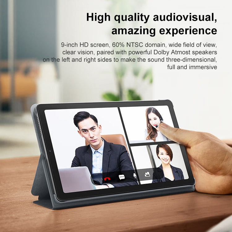 Lenovo K9 4G LTE Tablet, 4GB+64GB, 9 inch Android 12, MediaTek Helio G80 Octa Core, Support Face Identification(Grey) - free shipping - PMC TechLife - Order now!