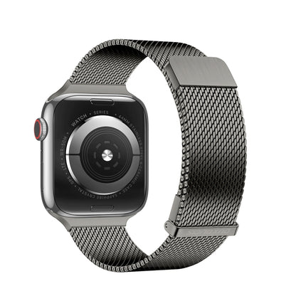 For Apple Watch Series 8 41mm DUX DUCIS Milanese Pro Series Stainless Steel Watch Band(Graphite) - Watch Bands by DUX DUCIS | Online Shopping South Africa | PMC Jewellery