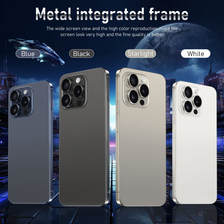 i15 Pro Max / VD1, 3GB+32GB, 6.79 inch Screen, Face Identification, Android 8.1 MTK6753 Octa Core, Network: 4G, Dual SIM(White) - free shipping - PMC TechLife - Order now!