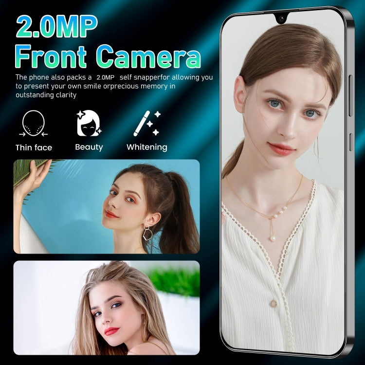 13T Pro / X18, 2GB+16GB, 6.49 inch Face Identification Android 8.1 MTK6580A Quad Core, Network: 3G, Dual SIM(Blue) -  by PMC TechLife | Online Shopping South Africa | PMC TechLife