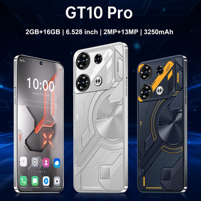 GT10 Pro / ZKU46, 2GB+16GB, 6.528 inch Screen, Face Identification, Android 9.0 MTK6737 Quad Core, Network: 4G, Dual SIM(Black) -  by PMC Jewellery | Online Shopping South Africa | PMC Jewellery