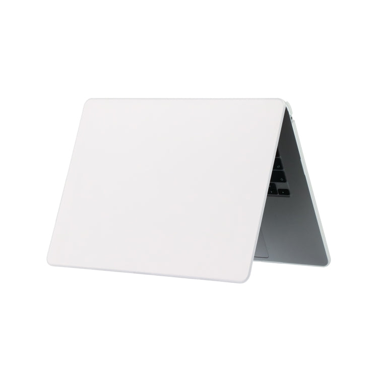 For MacBook Air 15.3 2024 A2941 (M2)/A3114 (M3) Laptop Matte Style Protective Case(White) - MacBook Air Cases by PMC TechLife | Online Shopping South Africa | PMC TechLife | Buy Now Pay Later Mobicred