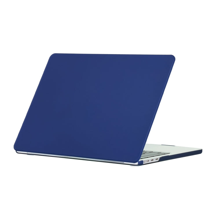 For MacBook Air 15.3 2024 A2941 (M2)/A3114 (M3) Laptop Matte Style Protective Case(Peony Blue) - MacBook Air Cases by PMC TechLife | Online Shopping South Africa | PMC TechLife | Buy Now Pay Later Mobicred