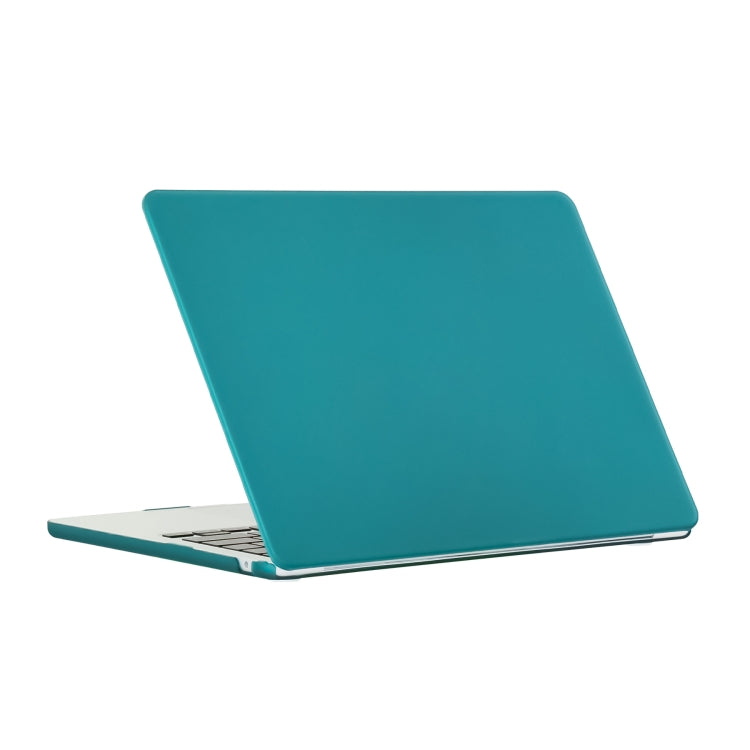 For MacBook Air 15.3 2024 A2941 (M2)/A3114 (M3) Laptop Matte Style Protective Case(Dark Cyan) - MacBook Air Cases by PMC Jewellery | Online Shopping South Africa | PMC Jewellery | Buy Now Pay Later Mobicred