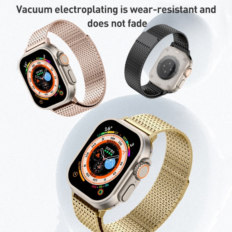 For Apple Watch 38mm Milanese Loop Magnetic Clasp Stainless Steel Watch Band(Silver) - Watch Bands by PMC TechLife | Online Shopping South Africa | PMC TechLife
