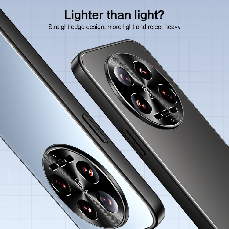 For Xiaomi 14 Ultra R-JUST RJ-61 Electroplating Frosted TPU + PC Phone Case(Grey) - free shipping - PMC TechLife - Order now!