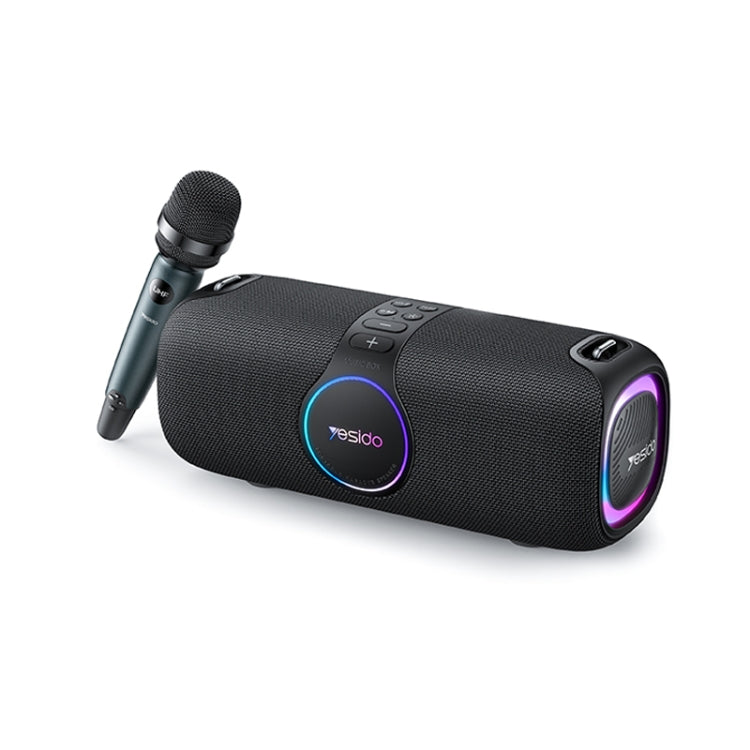 Yesido YSW21 Outdoor Portable Wireless Bluetooth Speaker with Microphone(Black) - free shipping - PMC Jewellery - Order now!