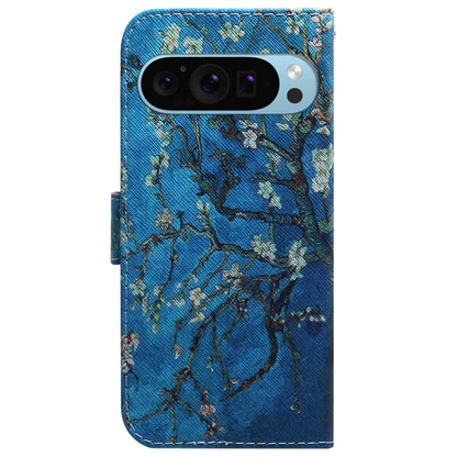 For Google Pixel 9 Pro Coloured Drawing Flip Leather Phone Case(Apricot) - Google Cases by PMC Jewellery | Online Shopping South Africa | PMC Jewellery | Buy Now Pay Later Mobicred